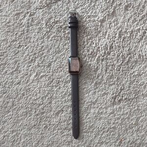 Elegant brown/ rose gold crystal watch